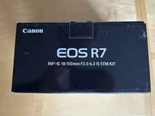 Canon EOS R7 Camera Empty Box