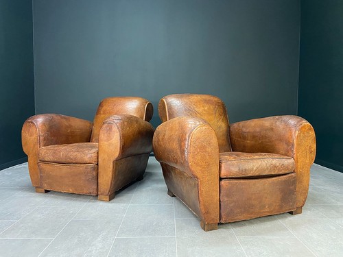 Pair vintage french art - vintage,