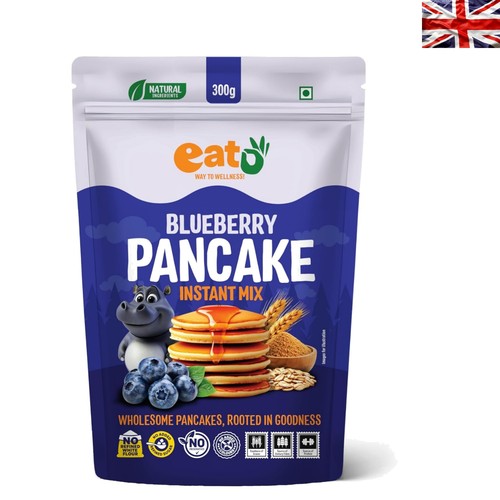Quick easy blueberry pancake - quick,