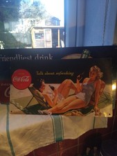 2 Modern Coca-Cola Signs