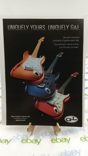 Legacy guitar print ad - guitar,