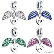 16th Birthday Number Charm
