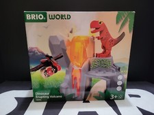 Dinosaur Erupting Volcano
