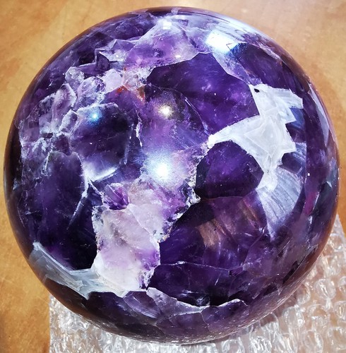 120mm natural pure amethyst - 120mm,
