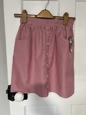 Girls School Skirt Gingham