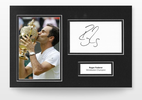 Roger federer signed - roger, 12x8