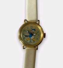 Vintage 1970s Bradley Donald Duck Mechanical Watch – Disney, Working