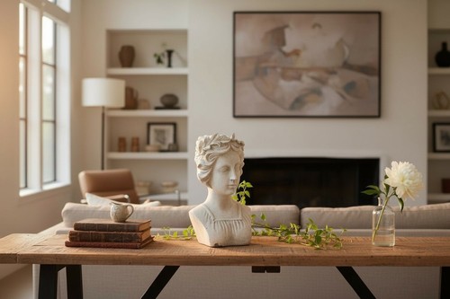Roman lady bust figure - roman,