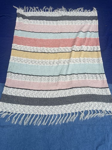 Shabby chic crochet throw - chic,