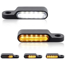 Dual-Color Universal Dynamic Turn Signal Light Indicator ATV Motorcycle DRL / M8