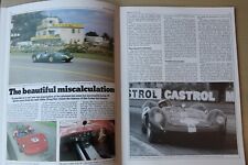 Original OLD MOTOR 1981 magazine article: LOTUS 30 sports racer, history of