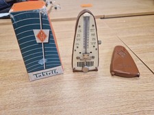 Vintage WITTNER PRÄZISION Taktell Metronome Brown Made In West Germany - CG C70