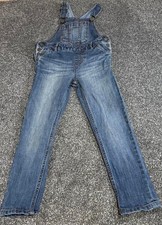 Kids Fat Face Denim Overalls