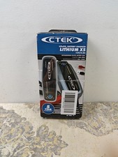 CTEK Lithium XS UK Vehicle Battery Charger 40-003 - For Lithium (12V LiFePO4) Ba