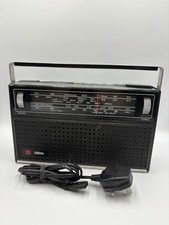 Vintage 1970s Ultra Solaire 6194 LW MW SW FM Radio W/ Mains - TESTED & WORKING