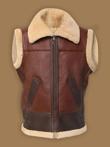 Raf shearling leather - b3,