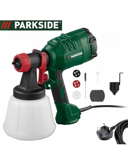 Parkside 450w hvlp paint - paint, spray