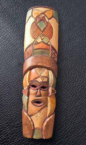 Hand carved wooden tribal - wooden,