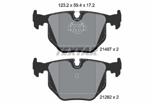 2148701 brake pad set - 2148701,