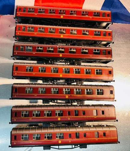 Hornby lms coaches job - oo, x7
