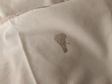 Duvet Cover Set With Pillowcase Single By Dunelm Reversable Elephant Pattern