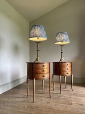 Pair of French bedside