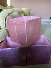 Next foldable pink storage