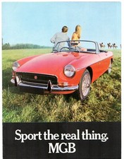 MG MGB Roadster 1970-71 UK