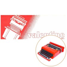 Olivetti Valentine Typewriter Instruction Manual User Repro S Antique Vtg
