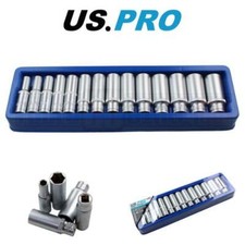 US PRO Tools 14pc 3/8" Dr Deep