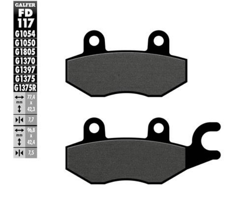 Galfer brake pads - galfer,