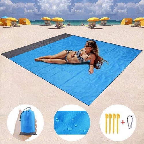 Sand proof beach mat - sand,