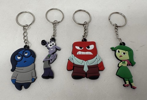 Inside out keyrings - out, charms