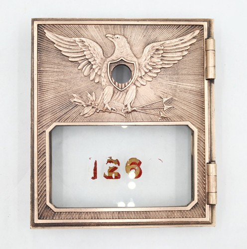 Vintage brass yale post - vintage,