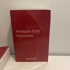 Archbold 2026 Sentencing