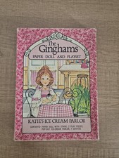 Harbutt's Jollycraft- The Ginghams Doll Set Ice Cream Parlour- Vintage Complete