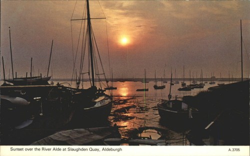 Aldeburgh suffolk sunset - suffolk,
