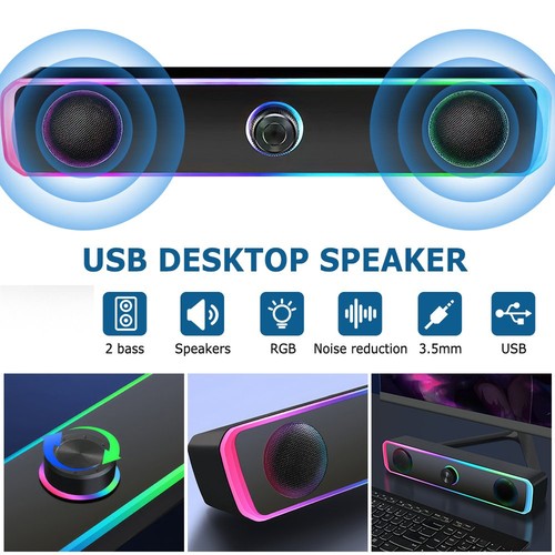 Wired computer speakers - speakers, usb