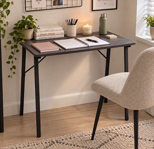 Foldable desk table office - desk,