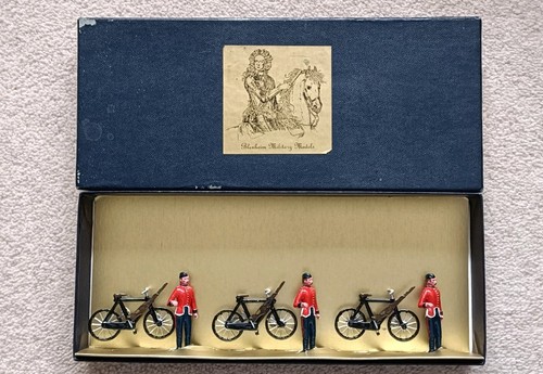 Rare blenheim toy soldiers - "rare",