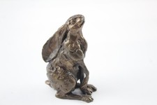 Paul Jenkins Bronze Hare Sculpture 324g