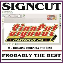 Sign Cut Pro USB | 32-Bit PC & Laptop Software for Sign Making + Worldwide Post