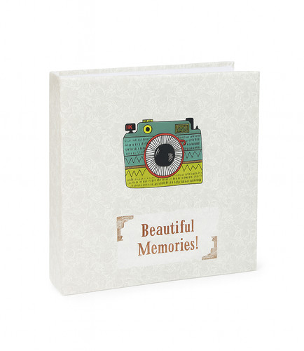 Photo album slip - in, memo