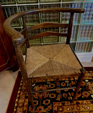 Antique Edwardian dark oak