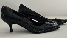 Ladies Black Patent Leather