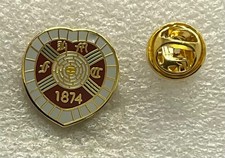 Heart of Midlothian Football Club Enamel Pin Badge (V6) Hearts