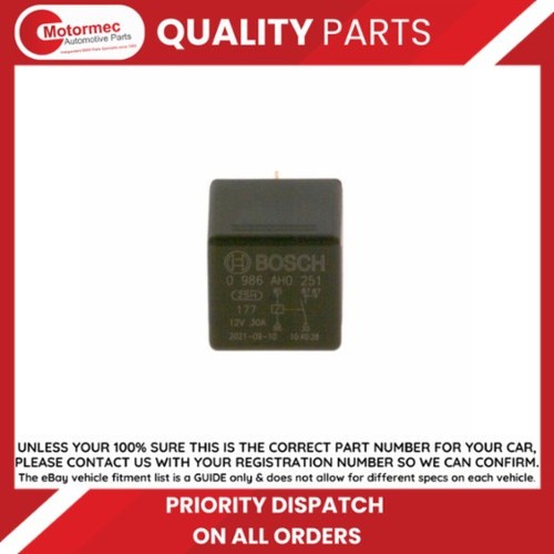 Bosch multifunctional relay - multifunctional, 0