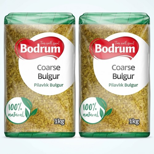 Bodrum coarse bulgur wheat 1kg - bodrum,