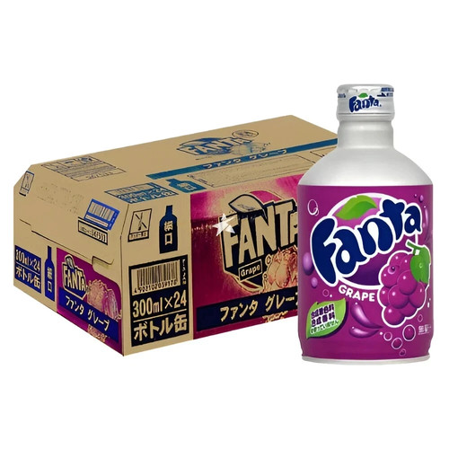24x fanta grape japan - grape, 300ml