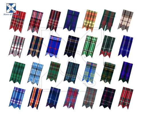 Scottish kilt hose flashes - scottish,